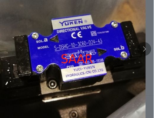 Écoulement élevé hydraulique de valve de Yuken de la série DSHG-10/vanne électromagnétique