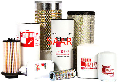 Pièces en aluminium en acier de Shell Cummins Engine, filtre à essence durable de Cummins Fleetguard