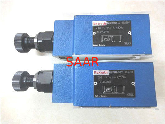 Soupape de sécurité pilotée par pression de Rexroth R900506739 ZDB10VA1-41/200V ZDB10VA1-4X/200V