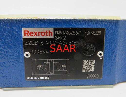 R900425647 Z2DB6VC2-42/315 Valve de décharge de pression de Rexroth