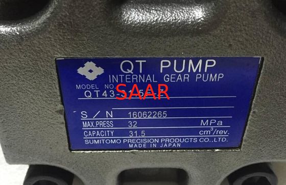 QT52-63L-A Pompe hydraulique à engrenages internes moyenne pression Série QT Sumitomo Faible bruit