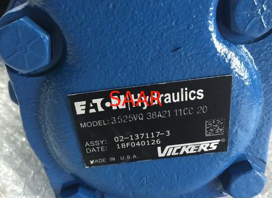4520VQ60A141AA22R Pompe hydraulique Eaton Vickers série VQ à double aube haute vitesse durabilité