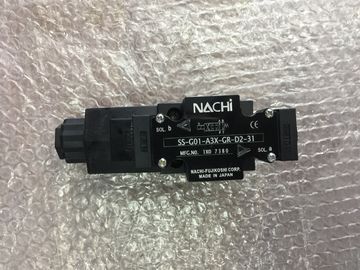 Valve hydraulique industrielle de série de Nachi SS-G01, type humide à faible bruit vannes électromagnétiques