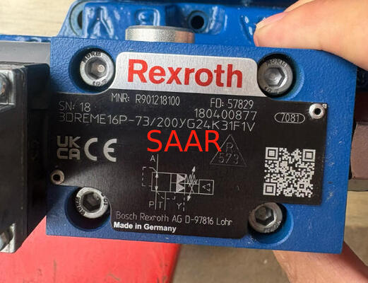 R901218100 | 3DREME16P-7X/200YG24K31F1V Rexroth Proportional Pressure Reducing Valve