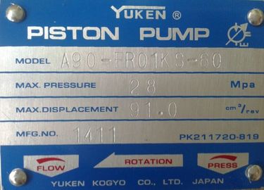 Yuken A90-FR01BS-60 A90-FR01CS-60 A90-FR01HS-60 A90-FR01KS-60 A90-LR01BS-60 A90-LR01CS-60 A90-LR01HS-60