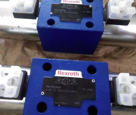 Rexroth R900589988 4WE10J3X/CG24N9K4 4WE10J33/CG24N9K4   Valves directionnelles de bobine, fonctionnée directe, avec le solénoïde Actua