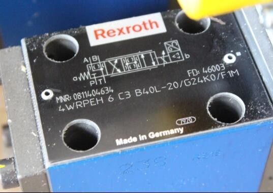 0811404634 l'électronique intégrée par Directional Control Valve de 4WRPEH6C3B40L-2X/G24K0/F1M 4WRPEH6C3B40L-20/G24K0/F1M