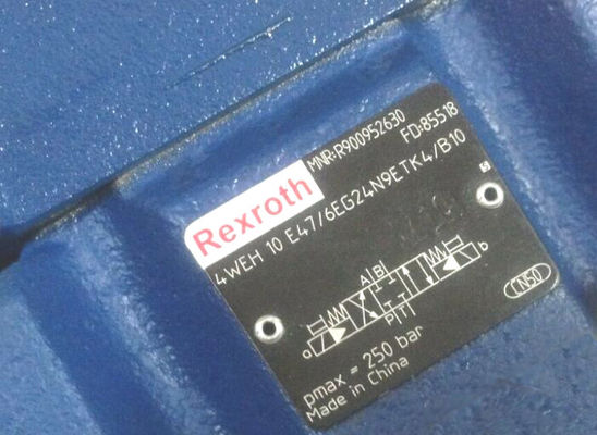 R900952630 4 WEH 10 E 4 X/6 PAR EXEMPLE. 24N9ETK4/B10 4 WEH 10 E valve directionnelle de la bobine 47/6 PAR EXEMPLE. 24N9ETK4/B10 avec la mise en action électrohydraulique
