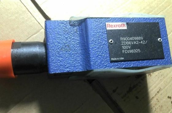 Soupape de sécurité pilotée par pression de Rexroth R900409889 ZDB6VA2-42/100V ZDB6VA2-4X/100V