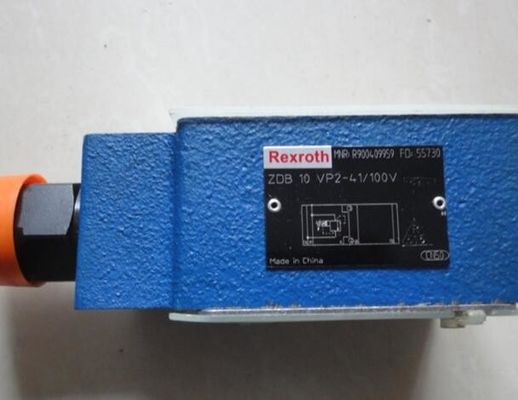 Soupape de sécurité pilotée par pression de R900409959 ZDB10VP2-41/100V ZDB10VP2-4X/100V Rexroth