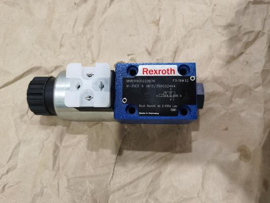 Valve directionnelle de Seat de série de Rexroth R900223676 M-3SED6UK13/350CG24K4 M-3SED6UK1X/350CG24K4