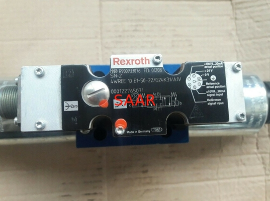 Rexroth R900933076 4WREE10E1-50-2X/G24K31/A1V 4WREE10E1-50-22/G24K31/A1V vanne directionnelle proportionnelle