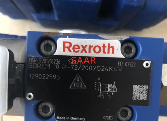 Valve réduisant la pression proportionnelle R901218236 3DREM10P-73/200YG24K4V 3DREM10P-7X/200YG24K4V de la série 3DREM
