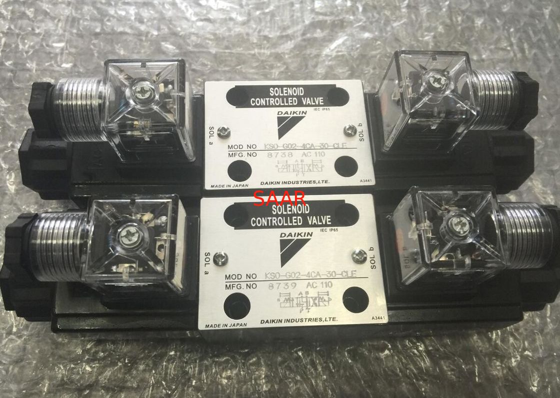 La série KSO-G02-2A-2TD-30, KSO-G02-3BA-30 est une soupape hydraulique industrielle de la série KSO-G02 Daikin.