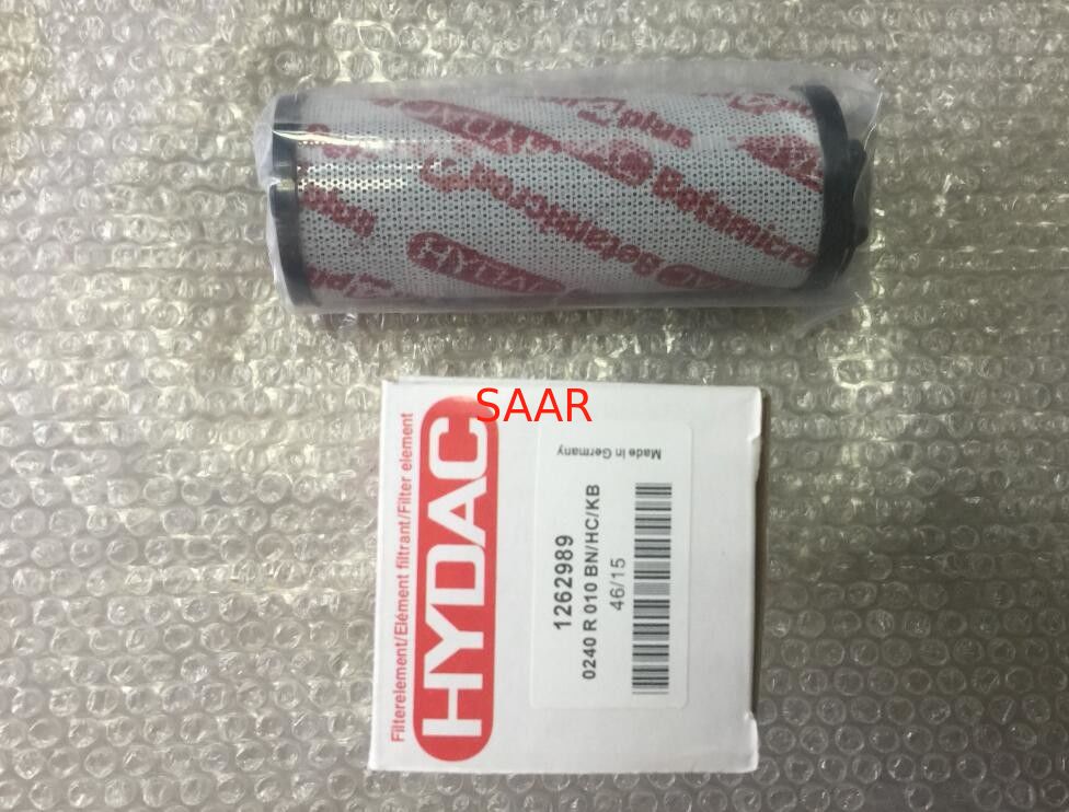 1263617, 0240R010ON/-V-B6 Hydac 0240R Series Éléments de ligne de retour pour filtre de ligne de retour hydraulique