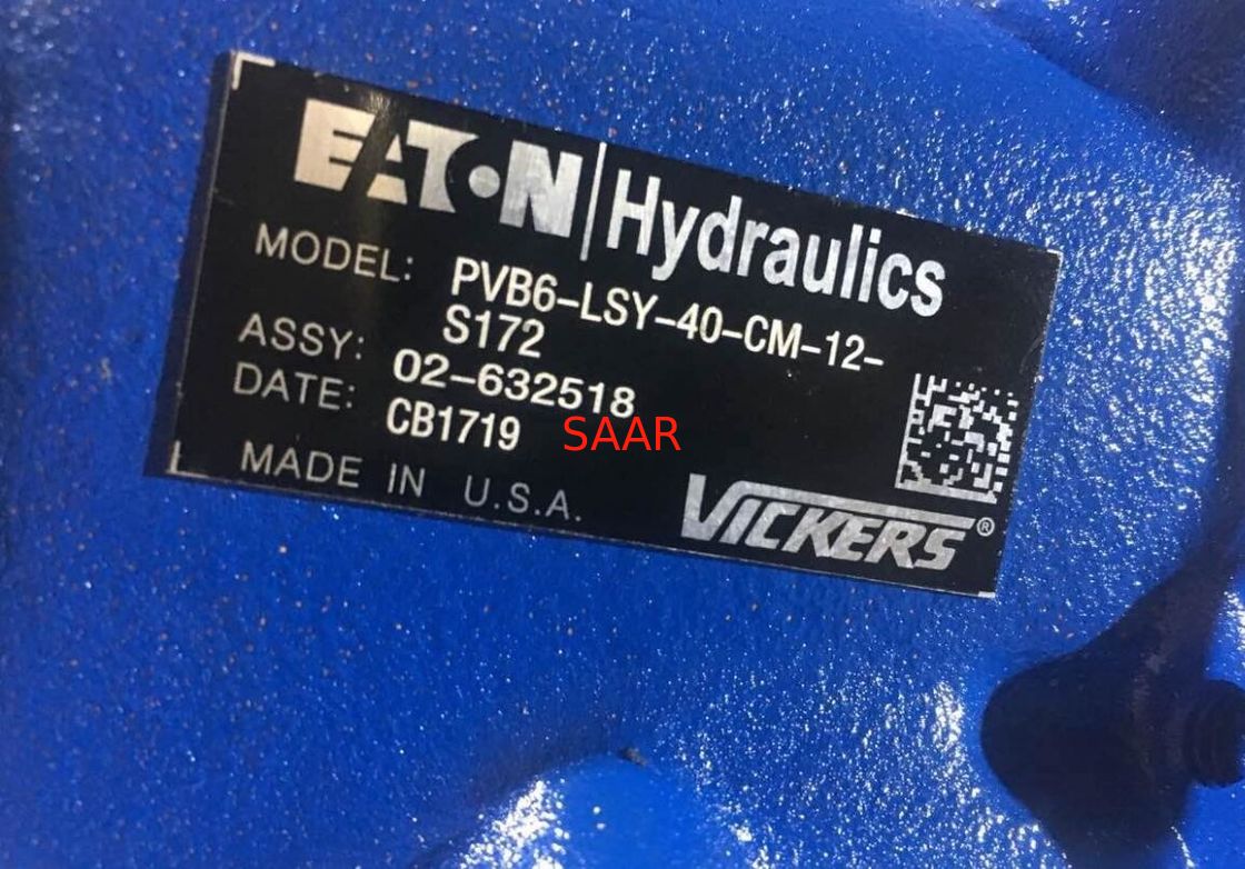 Vickers pompe fixe et volumétrique de PVB6