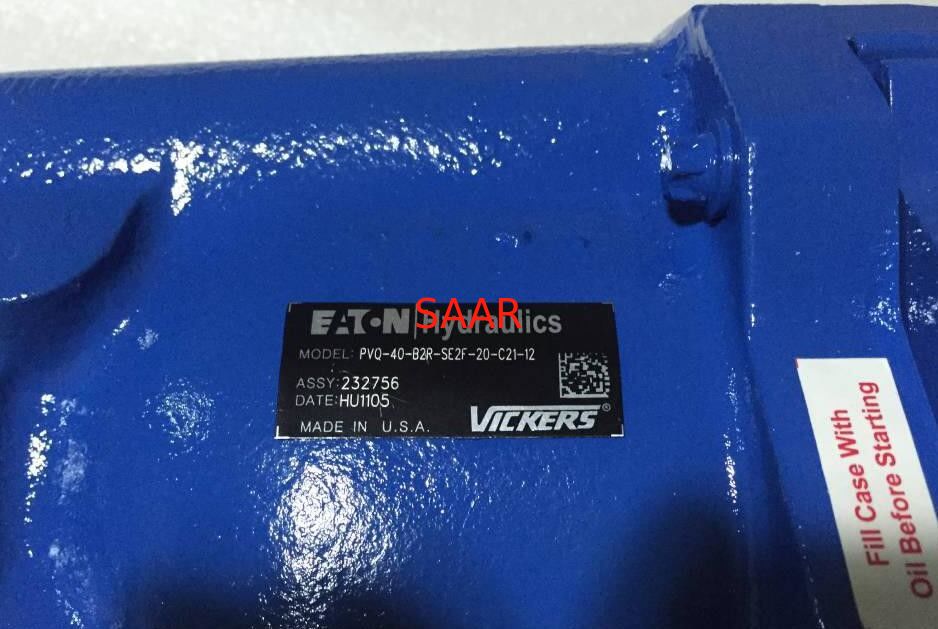 02-341597, PVQ10-A2R-SE3S-20-CM7-12 Eaton Vickers Pompes à pistons PVQ10 PVQ13 Série Pour Applications Industrielles