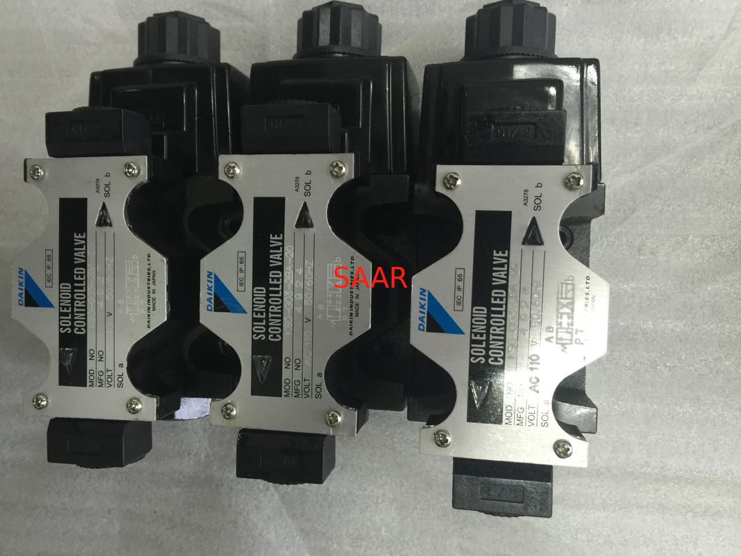 KSO-G03-2AA-20, KSO-G03-3CD-20 Valve hydraulique / Valve à commande par solénoïde Série KSO-G03 Daikin