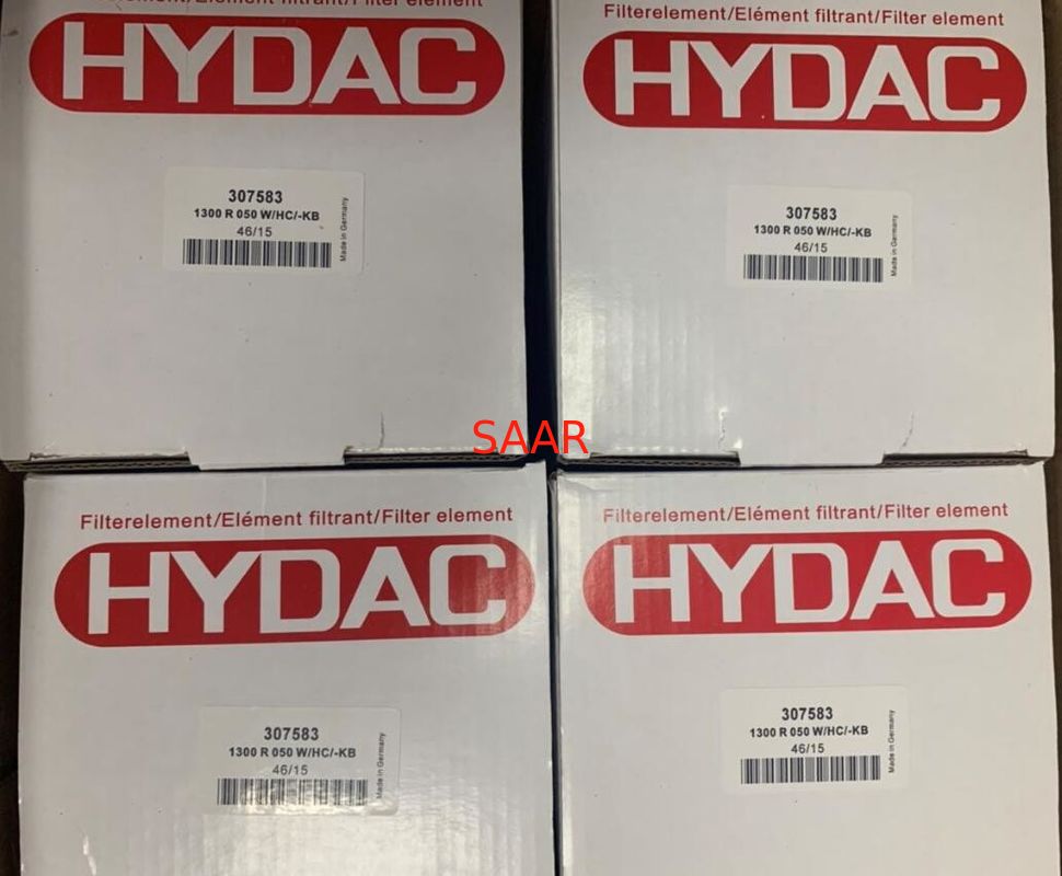 1300R050W/HC/-KB Élément de filtre de retour Hydac Matériaux filtrants