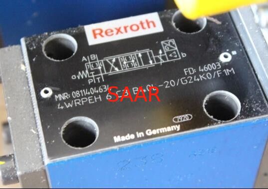 0811404634 l'électronique intégrée par Directional Control Valve de 4WRPEH6C3B40L-2X/G24K0/F1M 4WRPEH6C3B40L-20/G24K0/F1M