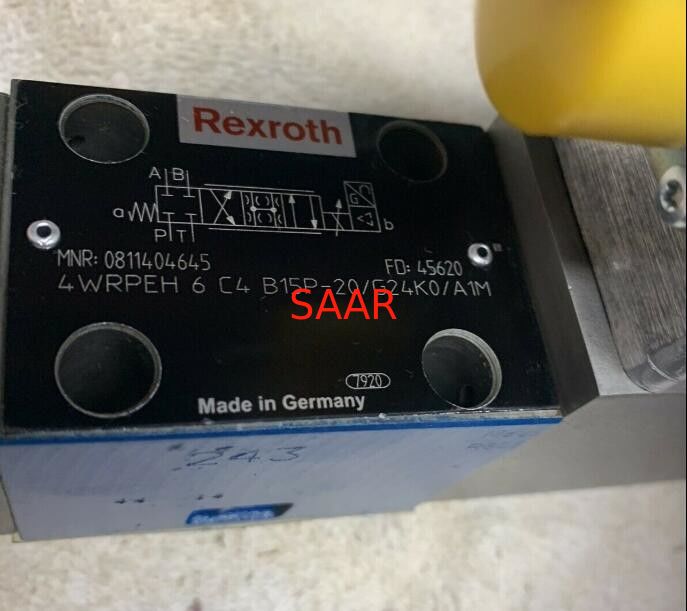 0811404645 l'électronique intégrée par Directional Control Valve de 4WRPEH6C4B15P-2X/G24K0/A1M 4WRPEH6C4B15P-20/G24K0/A1M