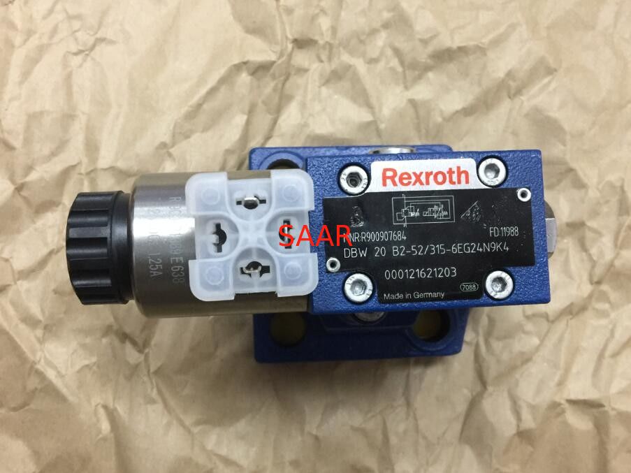 R900907684 DBW20B2 - 24N9K4 DBW20B2 - de X/315 - 6 PAR EXEMPLE. valve de décompression 5 24N9K4, pilote de 52/315 - 6 PAR EXEMPLE. commandé