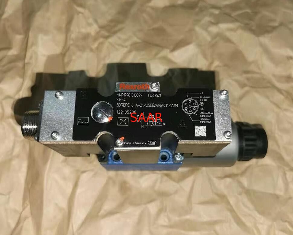 R901010399 3 DREPE 6 A - 21/25 PAR EXEMPLE. 24N9K31/A1M 3 DREPE 6 A - 2 valve de X/25 PAR EXEMPLE. 24N9K31/A1M Proportional Pressure Reducing