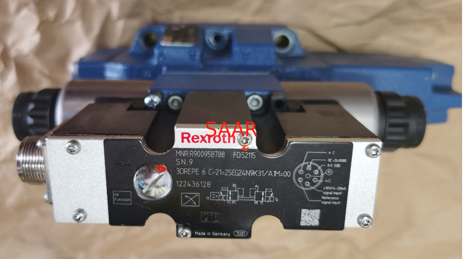 R900958788 3 DREPE 6 C - 2 X = 25 PAR EXEMPLE. 24N9K31/A1M=00 3 DREPE 6 C - 2 X = valve 25 PAR EXEMPLE. 24N9K31/A1M=00 réduisant la pression proportionnelle