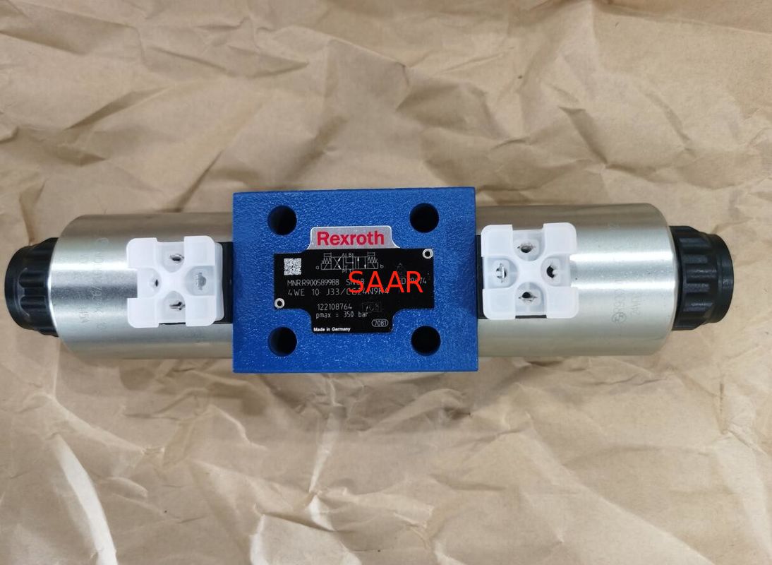 Rexroth R900589988 4WE10J3X/CG24N9K4 4WE10J33/CG24N9K4   Valves directionnelles de bobine, fonctionnée directe, avec le solénoïde Actua