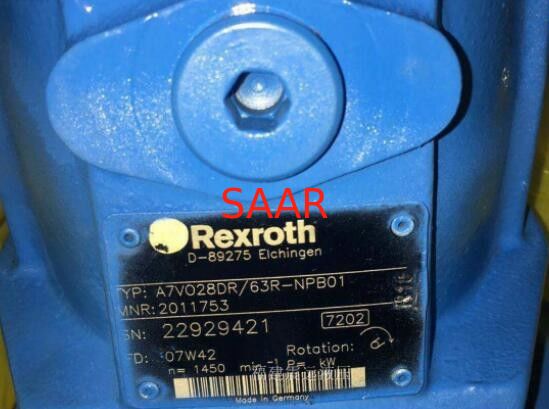 Pompe à débit variable axiale A7VO28DR Type de R902223310 A7VO28DR/63R-NPB01 Rexroth