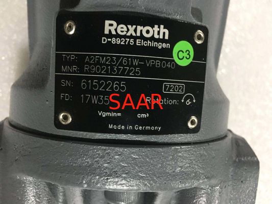 Les pompes hydrauliques commerciales d'axe coudé/ont fixé le moteur A2FM23 A2FM28 A2FM32 de piston