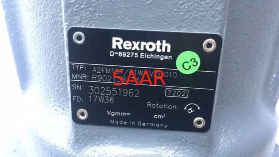 Pompe à engrenages à haute pression d'A2FM107 A2FM125, moteur axial fixe