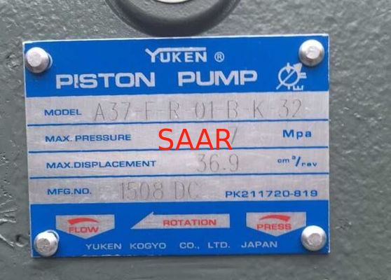 Yuken A37-F-R-01-B-K-32 A37-F-R-01-B-S-K-32 A37-F-R-01-C-K-32 A37-F-R-01-H-K-32 A37-L-R-01-C-K-32