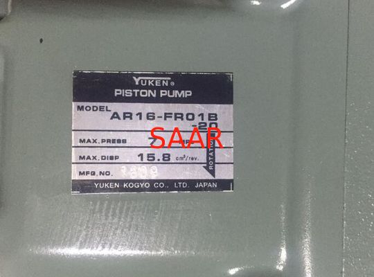 Pompe à piston de Yuken AR16-FR01B-20