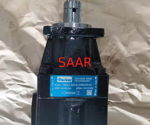 Double T6GCC-B20-B12-6R00-B100 Vane Pump de Parker Denison 054-39149-0