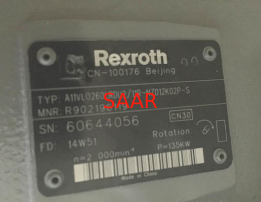 Type pompe à débit variable axiale de R902196119 A11VLO260LRDU2/11R-NZD12K02 P-S Rexroth A11VO