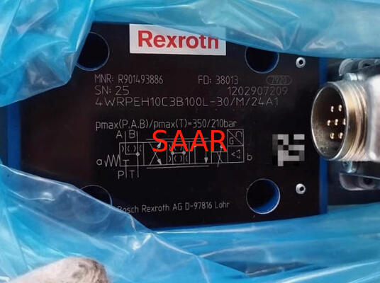 R901493886 4WRPEH10C3B100L-3X/M/24A1 Rexroth 4WRPEH-3X Série Vanne proportionnelle