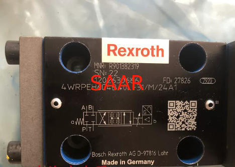 R901382319, 4WRPEH6C4B40L-3X/M/24A1 Rexroth 4WRPEH6 -3X Soupapes directionnelles à réponse élevée, à commande directe, avec retour de position électrique et électronique intégrée (OBE)