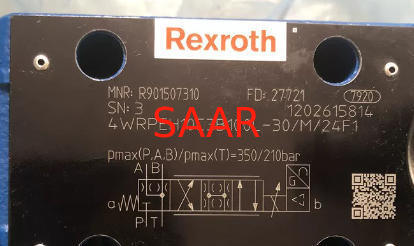 R901507310, soupape proportionnelle de la série 4WRPEH10C3B100L-3X/M/24F1 Rexroth